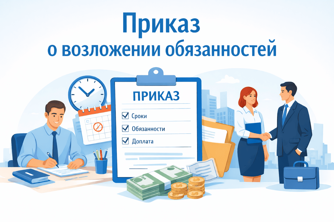 Приказ о возложении обязанностей