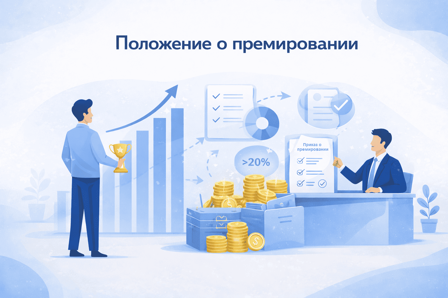 Положение о премировании работников: полный гайд 2026 Положение о премировании работников: полный гайд 2026